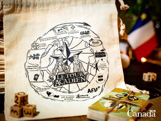 Le Tour Acadien: Le jeu de cartes